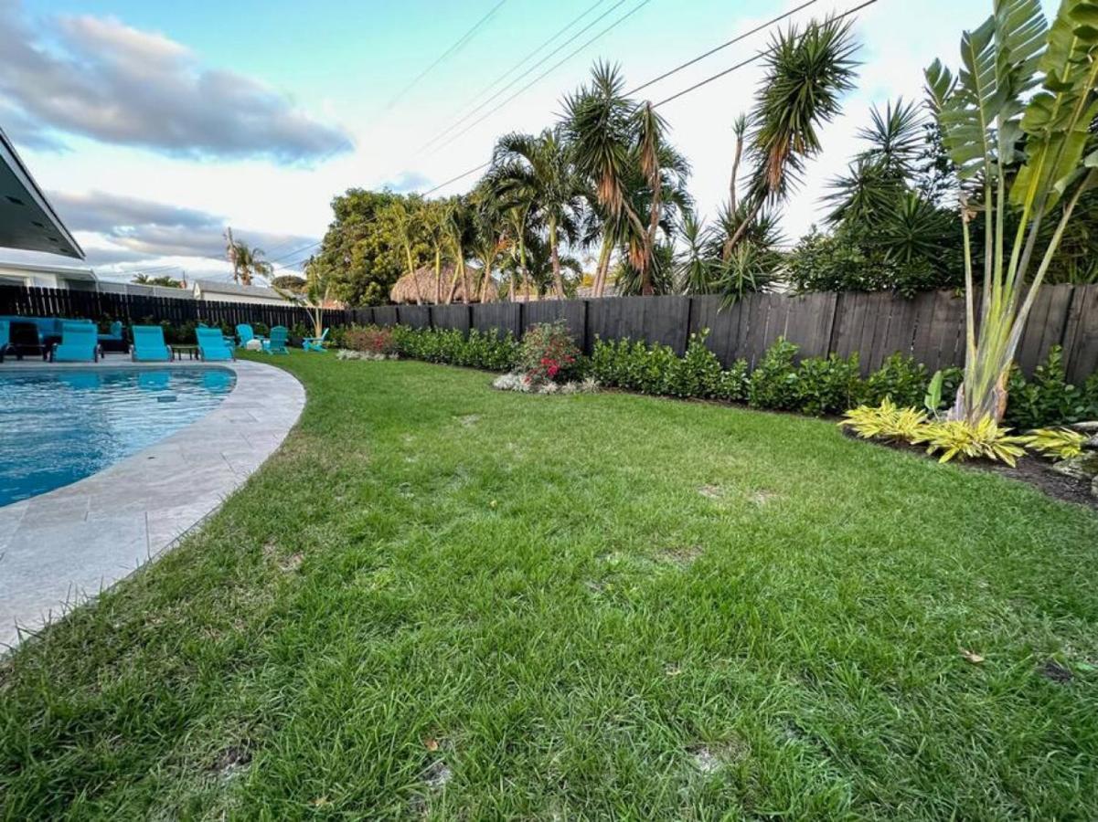 The Sun House - 3 Bed, 2 Bath, Private Pool, Fire Pit, Huge Backyard Villa Fort Lauderdale Exterior foto