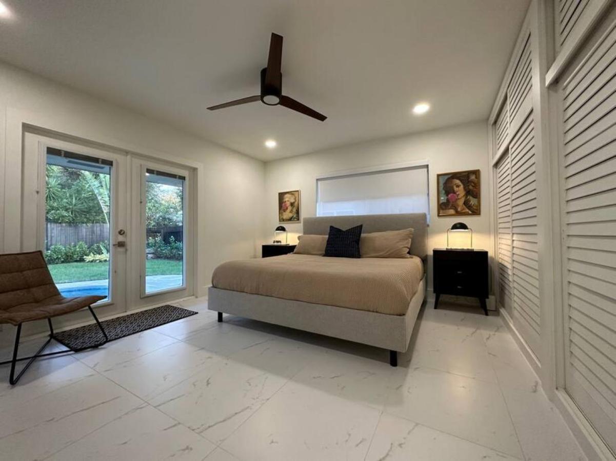 The Sun House - 3 Bed, 2 Bath, Private Pool, Fire Pit, Huge Backyard Villa Fort Lauderdale Exterior foto