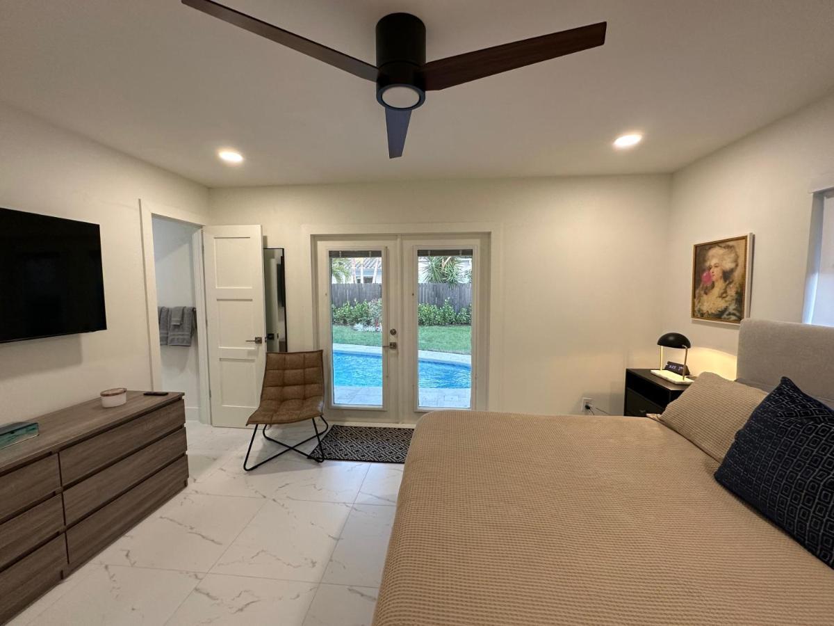 The Sun House - 3 Bed, 2 Bath, Private Pool, Fire Pit, Huge Backyard Villa Fort Lauderdale Exterior foto